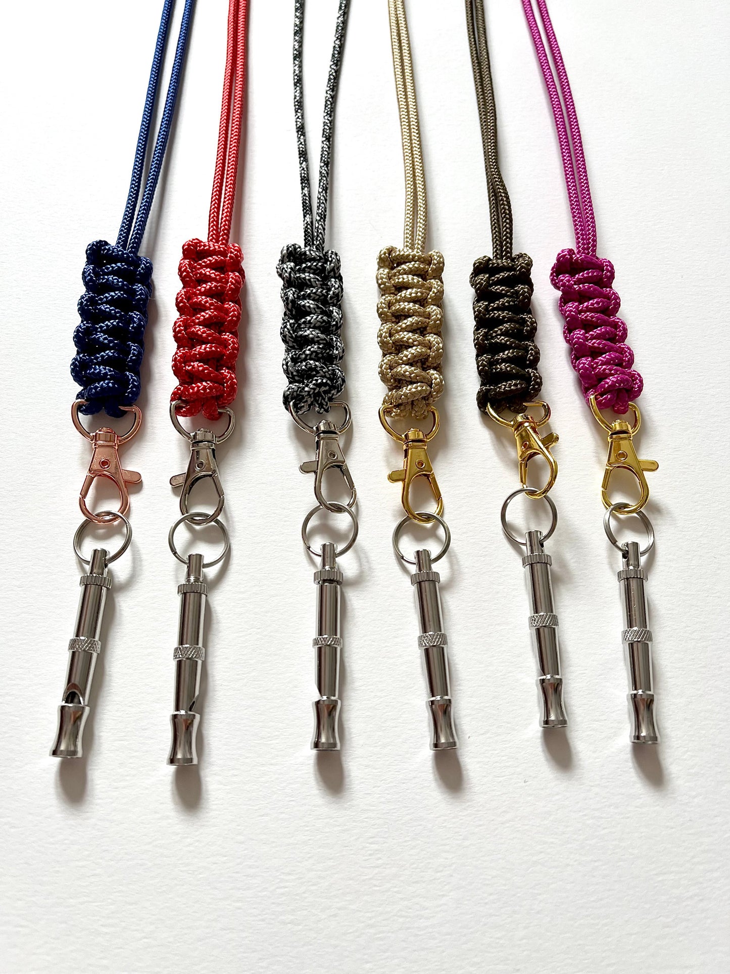 Dog whistle lanyard