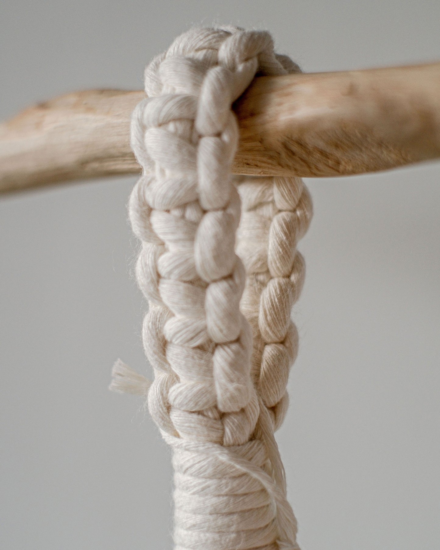 Hanging Planter - square knot design